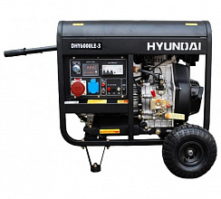 Дизельный генератор Hyundai DHY 6000 LE-3 фото и характеристики - Фото 3