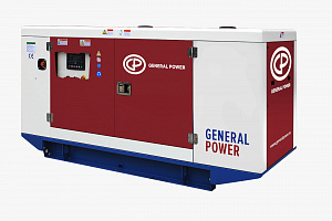 Дизельный генератор General Power GP720BD в кожухе фото и характеристики -