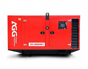 Дизельный генератор AGG C44D5A в кожухе фото и характеристики -