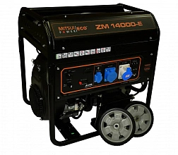 Бензиновый генератор Mitsui Power Eco ZM 14000 E фото и характеристики - Фото 3