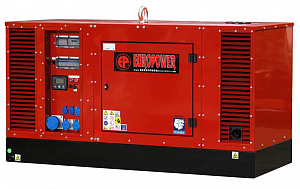 Дизельный генератор Europower EPS 30 DE в кожухе с подогревом охл. жид. фото и характеристики -