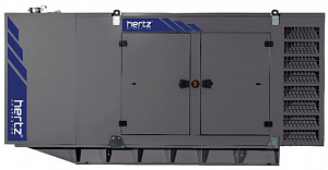 Дизельный генератор Hertz HG 220 DH в кожухе с АВР фото и характеристики -