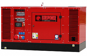 Дизельный генератор Europower EPS 30 DE в кожухе фото и характеристики -