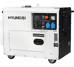 Дизельный генератор Hyundai DHY 6000 SE фото и характеристики - Фото 2