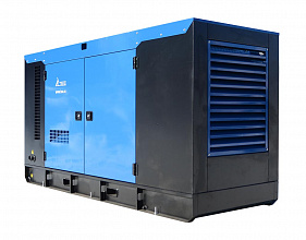 Дизельный генератор ТСС АД-300С-Т400 в шумозащитном кожухе с АВР фото и характеристики -