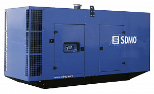 Дизельный генератор SDMO V550C2 в кожухе фото и характеристики -