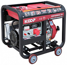 Дизельный генератор KOOP KDF9500XE фото и характеристики -