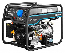 Бензиновый генератор Hyundai HHY 7020 FE фото и характеристики - Фото 1