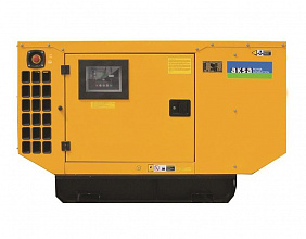 Дизельный генератор Aksa APD 14P в кожухе фото и характеристики -