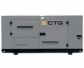 Дизельный генератор CTG 400P в кожухе с АВР фото и характеристики -