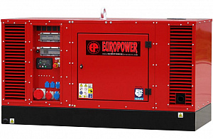 Дизельный генератор Europower EPS 34 TDE в кожухе фото и характеристики -