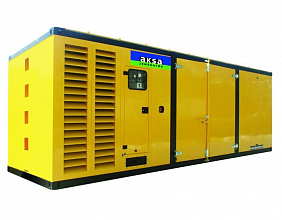Дизельный генератор Aksa APD 2500M в кожухе фото и характеристики -