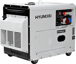 Дизельный генератор Hyundai DHY 8000 SE-3 фото и характеристики - Фото 5