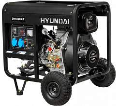 Дизельный генератор Hyundai DHY 8000 LE фото и характеристики - Фото 1