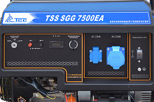 Бензиновый генератор 7,5 кВт ТСС SGG 7500ЕA с АВР(автозапуском) фото и характеристики - Фото 4