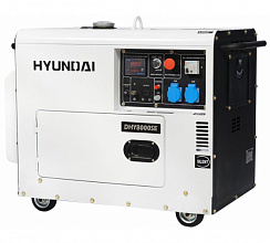 Дизельный генератор Hyundai DHY 8000 SE фото и характеристики - Фото 2