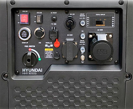 Бензиновый инверторный генератор Hyundai HHY 9050Si фото и характеристики - Фото 2