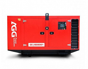 Дизельный генератор AGG DE33D5 в кожухе фото и характеристики -