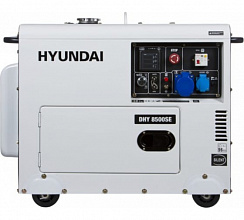 Дизельный генератор Hyundai DHY 8500SE фото и характеристики - Фото 1