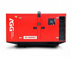 Дизельный генератор AGG P165D5 в кожухе фото и характеристики -