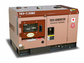 Дизельный генератор Toyo TKV-7.5SBS в кожухе фото и характеристики - Фото 1