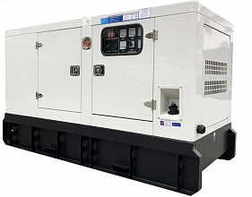 Дизельный генератор Амперос АД 120-Т400 в кожухе фото и характеристики -