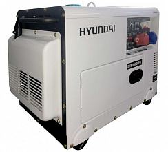 Дизельный генератор Hyundai DHY 8500SE-T фото и характеристики - Фото 2
