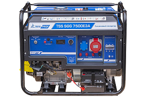 Бензиновый генератор ТСС SGG 7500Е3A фото и характеристики - Фото 2