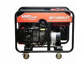 Бензиновый генератор HND GE11000XLST фото и характеристики - Фото 2