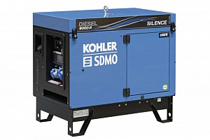 Дизельный генератор SDMO Diesel 6000 A Silence C5 фото и характеристики -
