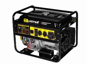 Бензиновый генератор Huter DY8000LX фото и характеристики -
