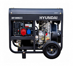 Дизельный генератор Hyundai DHY 8000 LE-3 фото и характеристики - Фото 2