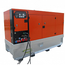 Дизельный генератор Europower EPSR180TDE в кожухе фото и характеристики -