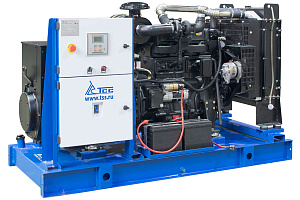 Дизельный генератор ТСС ЭД-60-Т400 с АВР в погодозащитном кожухе на прицепе фото и характеристики - Фото 4