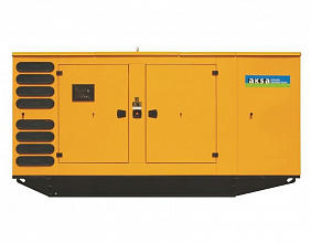 Дизельный генератор Aksa AVP 350 в кожухе фото и характеристики -