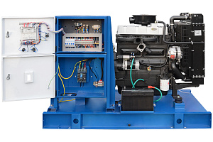 Дизельный генератор ТСС ЭД-24-Т400 с АВР в погодозащитном кожухе на прицепе фото и характеристики - Фото 6
