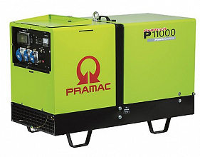 Дизельный генератор Pramac P 11000 380В в кожухе фото и характеристики -