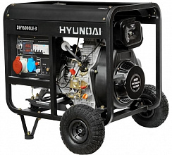 Дизельный генератор Hyundai DHY 6000 LE-3 фото и характеристики - Фото 1