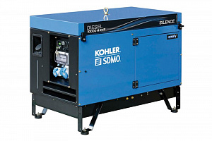 Дизельный генератор SDMO Diesel 10000 A Silence AVR фото и характеристики -