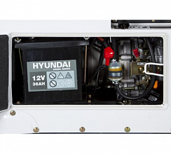 Дизельный генератор Hyundai DHY 8500SE-T фото и характеристики - Фото 3