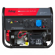 Бензиновый генератор Fubag BS 8500 A ES Duplex фото и характеристики - Фото 3