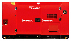 Дизельный генератор Energo YM44-S в кожухе фото и характеристики -