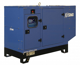 Дизельный генератор SDMO J110 в кожухе фото и характеристики -