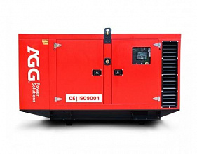 Дизельный генератор AGG P66D5 в кожухе фото и характеристики -