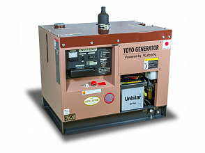 Дизельный генератор Toyo TKV-7.5SPC фото и характеристики - Фото 1