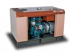 Дизельный генератор Toyo TKV-7.5SBS в кожухе фото и характеристики - Фото 6