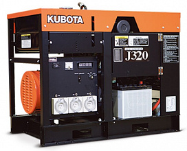 Дизельный генератор Kubota J 320 фото и характеристики -