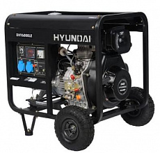 Дизельный генератор Hyundai DHY 6000 LE фото и характеристики - Фото 1