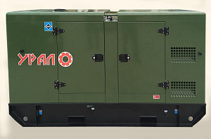Дизельный генератор Урал АД-40-Р в кожухе фото и характеристики -