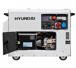 Дизельный генератор Hyundai DHY 8500SE фото и характеристики - Фото 3